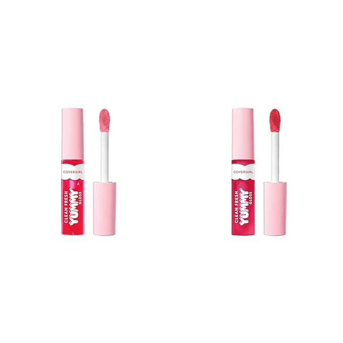 COVERGIRL Clean Fresh Yummy Gloss Lip Gloss Bundle Lip