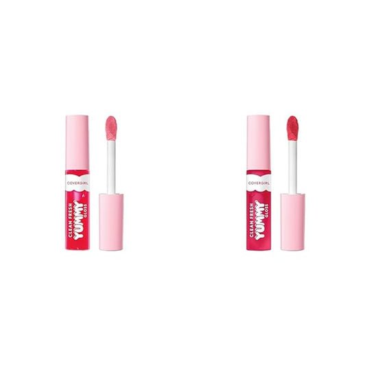 COVERGIRL Clean Fresh Yummy Gloss Lip Gloss Bundle Lip