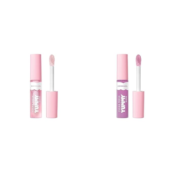 COVERGIRL Clean Fresh Yummy Gloss Lip Gloss Bundle Lip