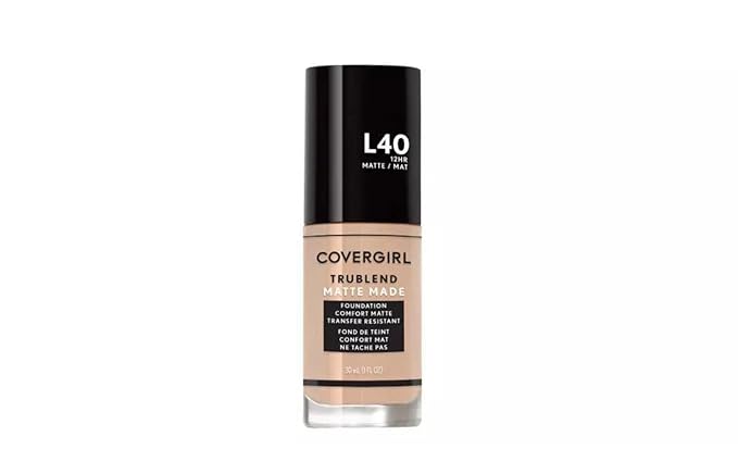 COVERGIRL TruBlend Matte Made Liquid Foundation, Classic Ivory, of 1)