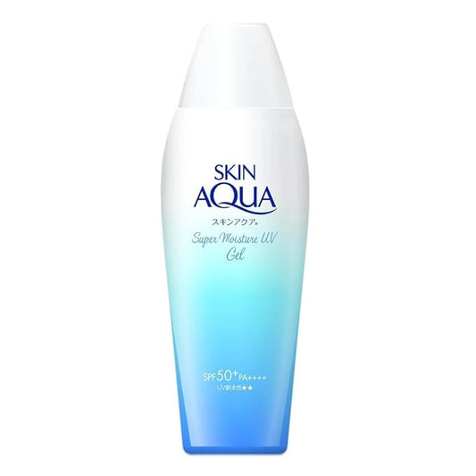 Skin AQ UA Snscren Original Bottle UVSuper Moisture Gel 50 PA + + + + 5.82floz (165g) Japan, White