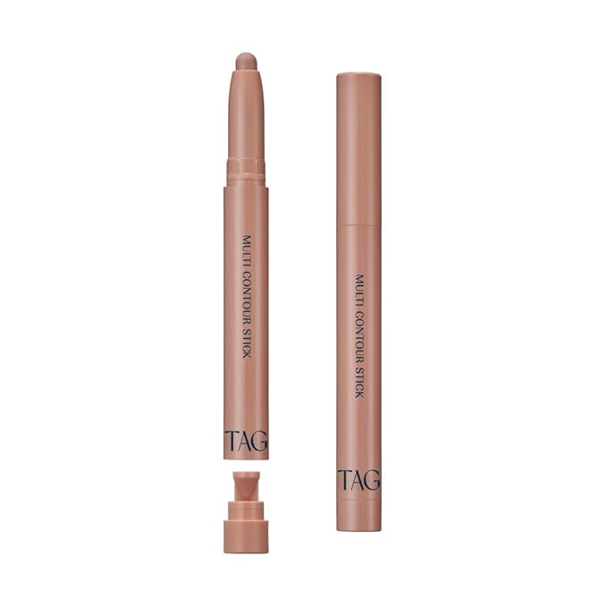 TAG Multi Contour Stick | Face Shaping & Nude Rosy) 6g