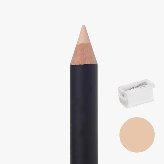 [K-Beauty Makeup] Courcelles Concealer Pencil CC706/CC707/CC708, Hard type-Natural (CC708-Dark Beige+Sharpener)