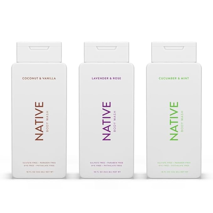 Native Body Wash Contains Naturally Derived Ingredients | 18 oz