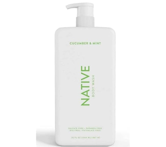 Native Cucumber & Mint Body Wash