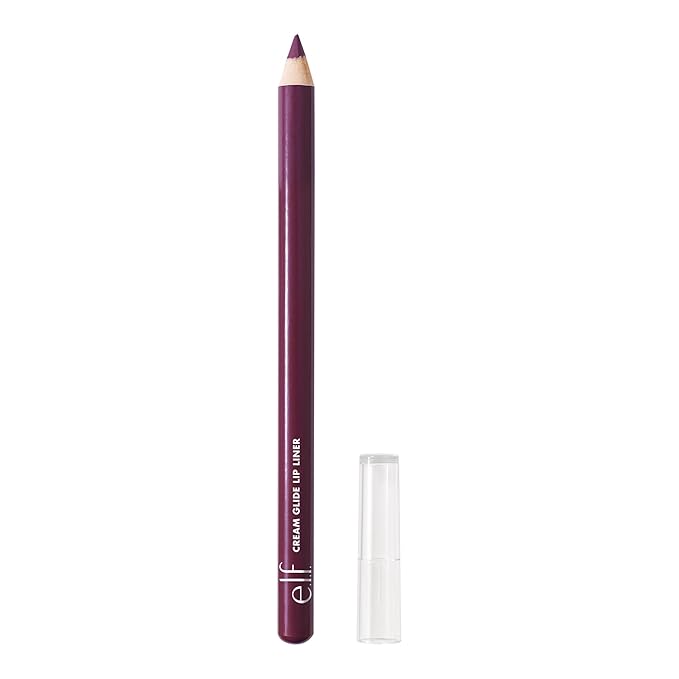 e.l.f. Cream Glide Lip Liner, Highly-Pigmented Pencil For Lip