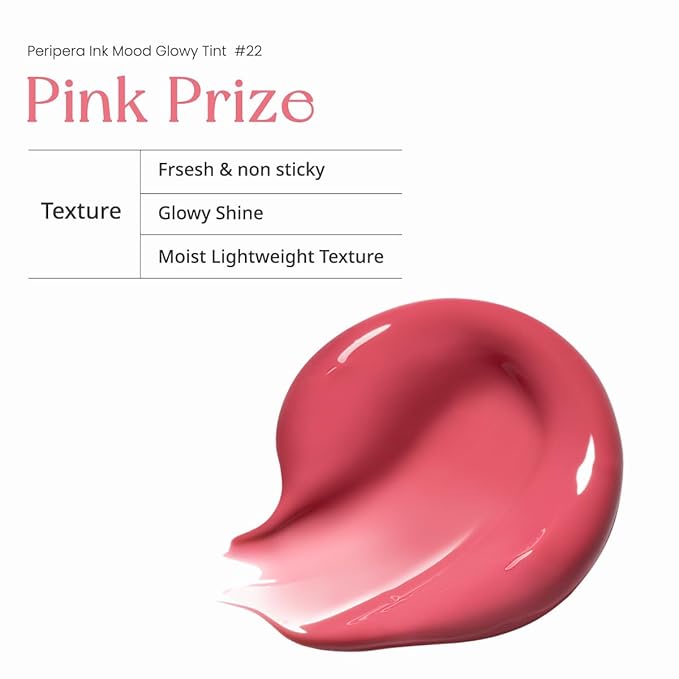 Peripera INK MOOD GLOWY TINT 022 PINK PRIZE Lip