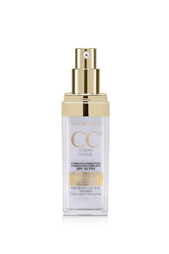 Marcelle CC Cream SPF 35, Golden Glow Universal