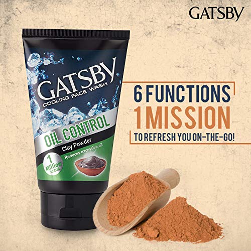 Gatsby Cooling Face Wash Oil Control 100g