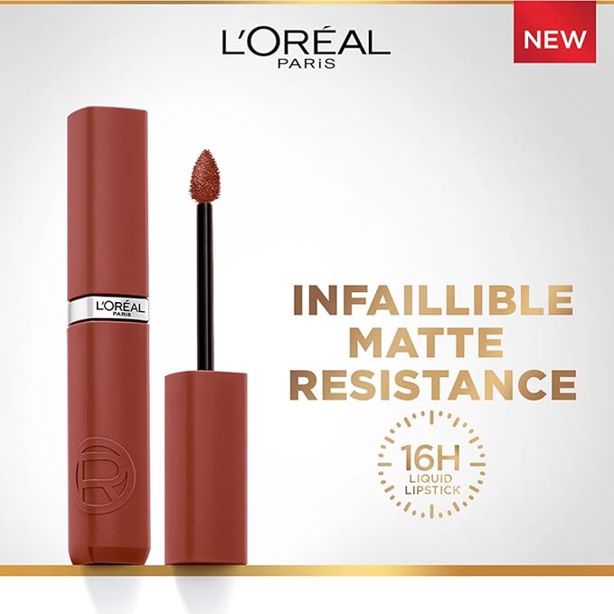 L'Oreal Paris Infallible Matte Resistance Liquid Lipstick, up