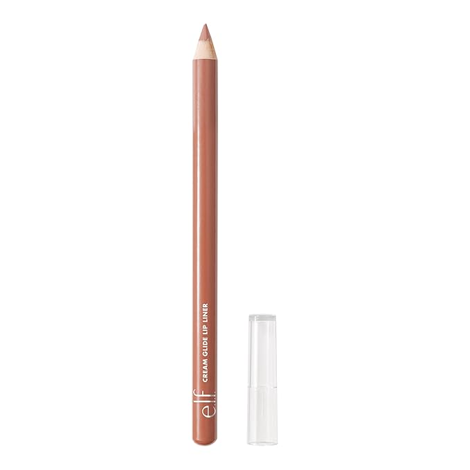 e.l.f. Cream Glide Lip Liner, Highly-Pigmented Pencil For Lip