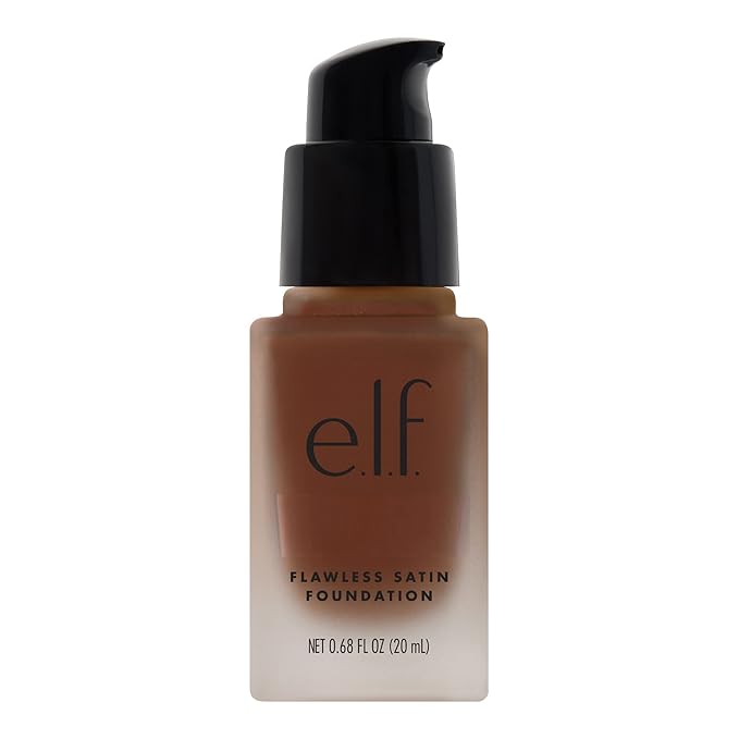 e.l.f. Flawless Finish Foundation, Lightweight & Medium Coverage, Oz () 20mL