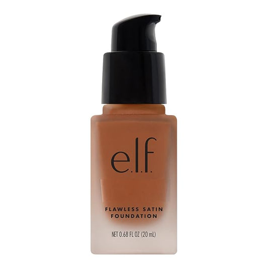 e.l.f. Flawless Finish Foundation, Lightweight & Medium Coverage, Oz () 20mL