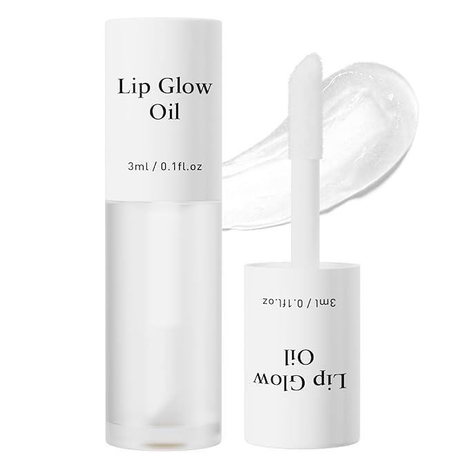 Hydrating Lip Glow Oil, Moisturizing Lip Glow Oil, Lip