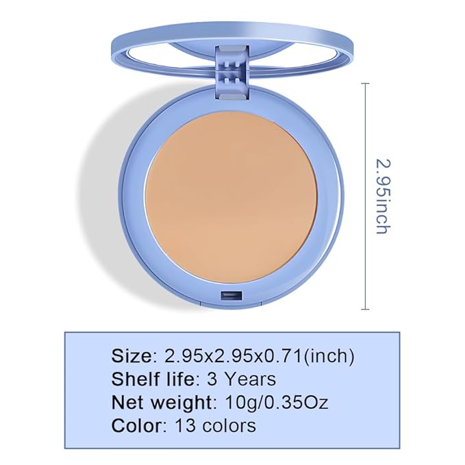 Oil Control Matte Perfection Face Pressed Powder,Matte Smooth Honey, 1) 0.35Oz