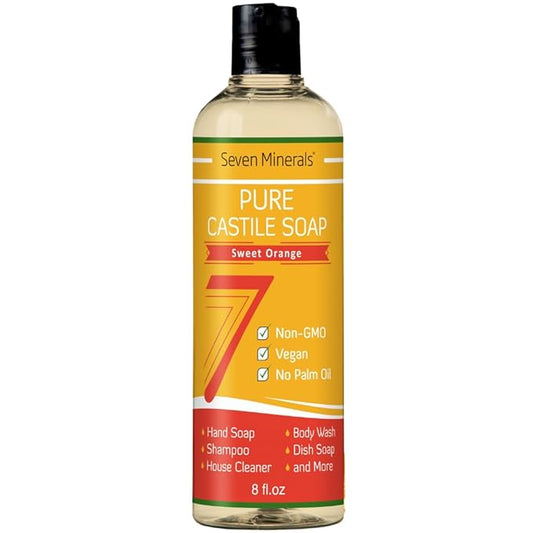 Pure Castile Soap, Sweet Orange -