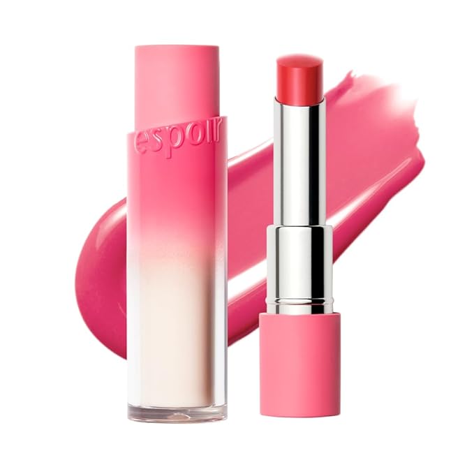 Espoir Lipstick Nowear Balming Glow #6 New Rose Lipstick 1oz