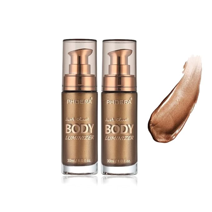 2 Pack Body Luminizer, High Gloss Waterproof Body 103 G