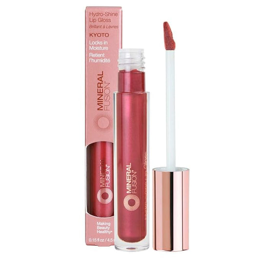 Mineral Fusion Hydro-Shine Lip Gloss, Kyoto, 0.15 Ounces Lip