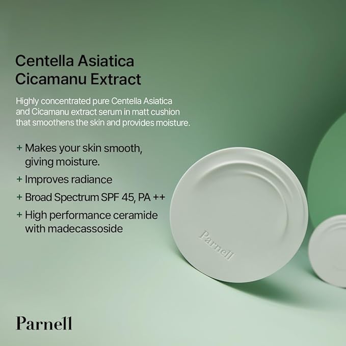 Parnell Cicamanu Serum In Matte Cushion (#19 Porcelain, Porcelain, ) 15g