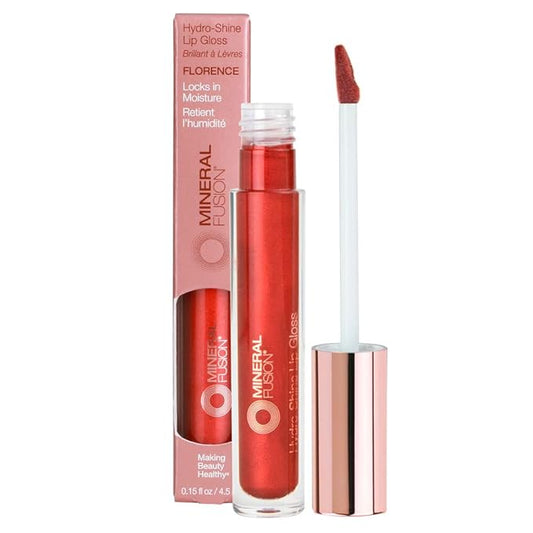 Mineral Fusion Hydro-Shine Lip Gloss, Florence, 0.15 Ounces Lip