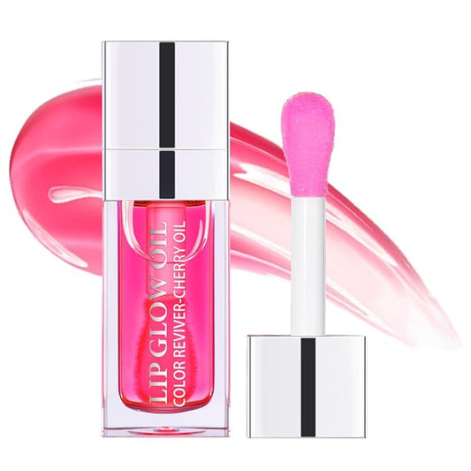 Hydrating Lip Glow Oil, Moisturizing Lip Glow Oil, Lip