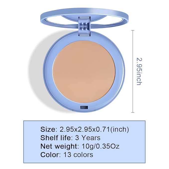 Oil Control Matte Perfection Face Pressed Powder,Matte Smooth Beige, 1) 0.35Oz