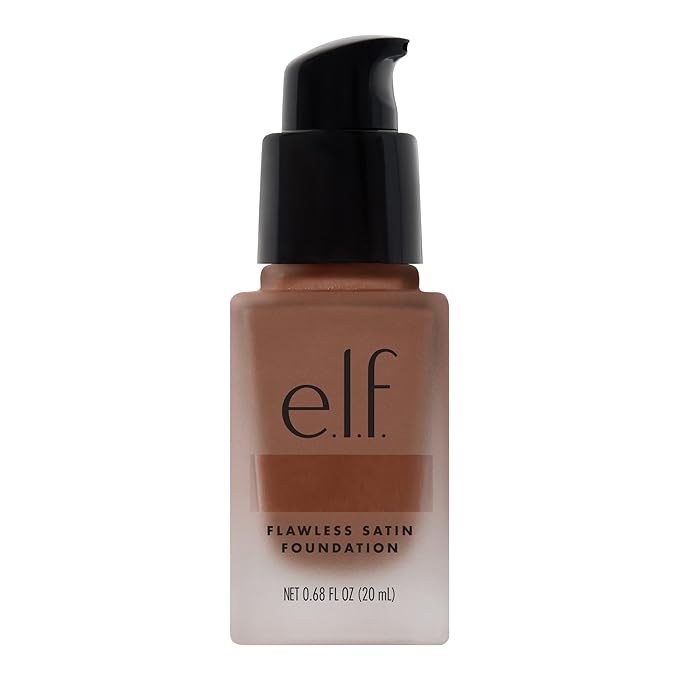 e.l.f. Flawless Finish Foundation, Lightweight & Medium Coverage, Oz () 20mL