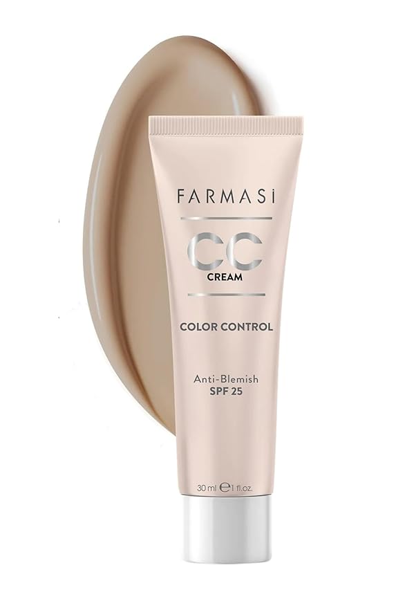 FARMASi CC Color Control Cream, Natural and Flawless