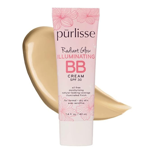 pūrlisse Radiant Glow Illuminating BB Cream Spf30 Hydrating (Light Medium)