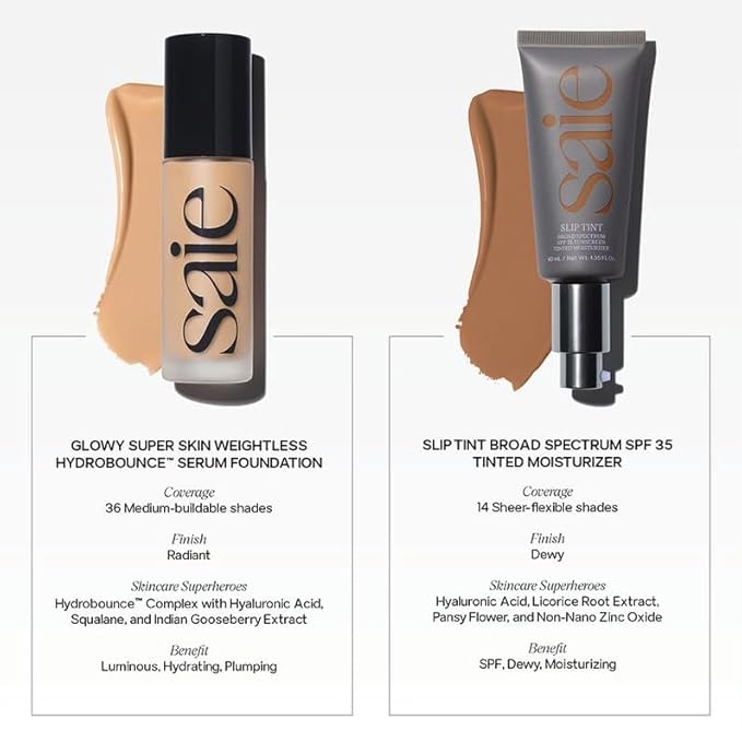 Saie Slip Tint SPF 35 Tinted Moisturizer - Two () 1.35 oz