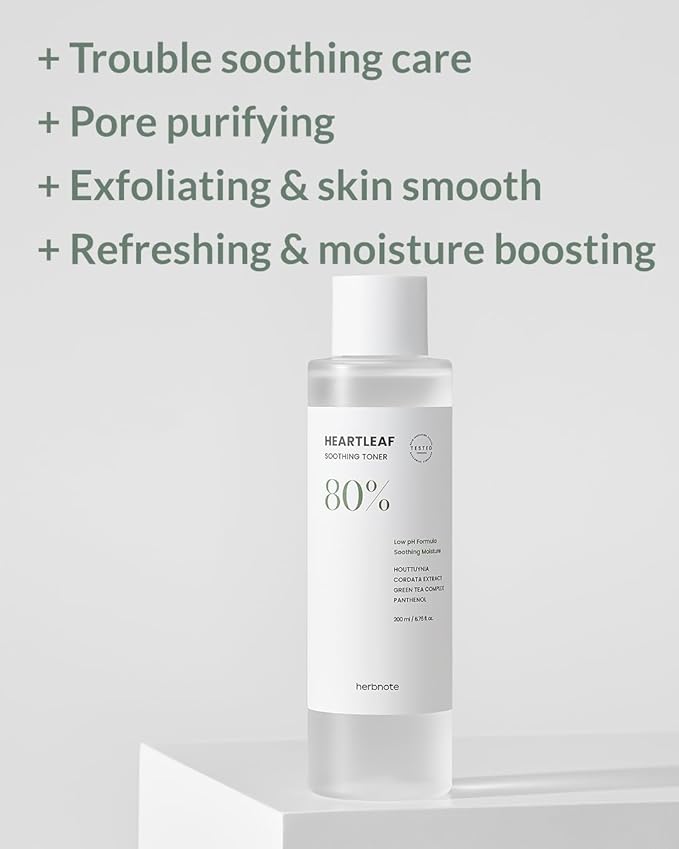 Heartleaf Soothing Moisture Toner - Low