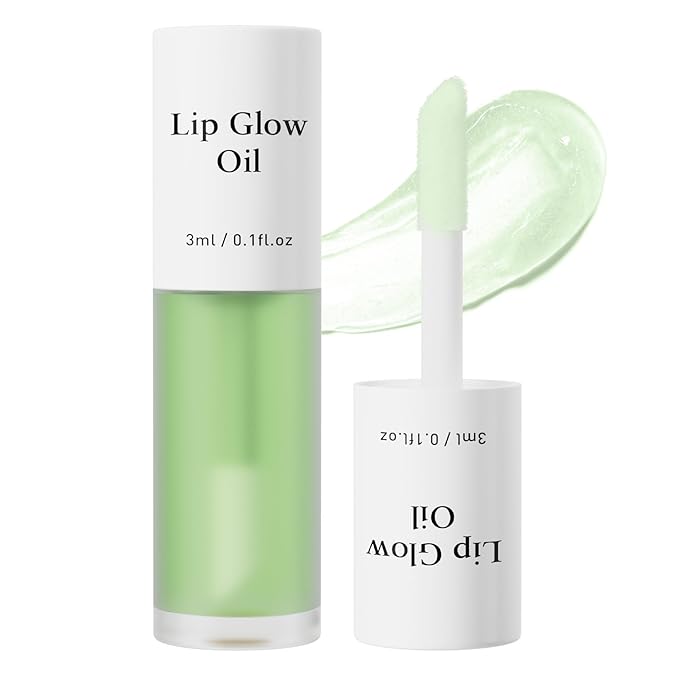 Hydrating Lip Glow Oil, Moisturizing Lip Glow Oil, Lip