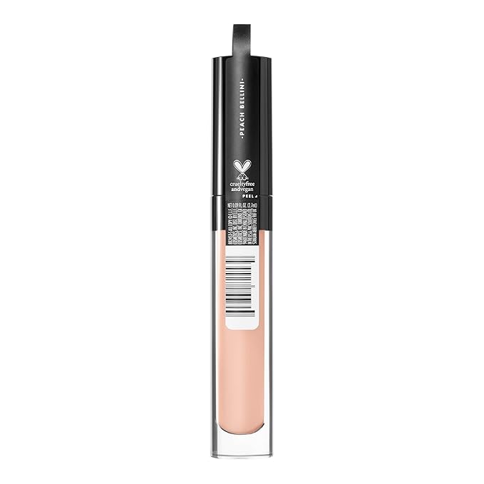 e.l.f. Lip Plumping Gloss, Soothes, Shimmer, Peach Bellini, Lip