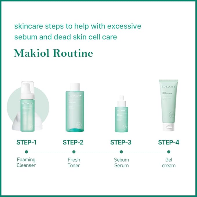 Makiol Foaming Cleanser | Low pH Cleanser with LHAs | Gentle & Refreshing | Sebum Control | Pore Refining | All Skin Type | Cruelty-Free | 5.07 fl oz