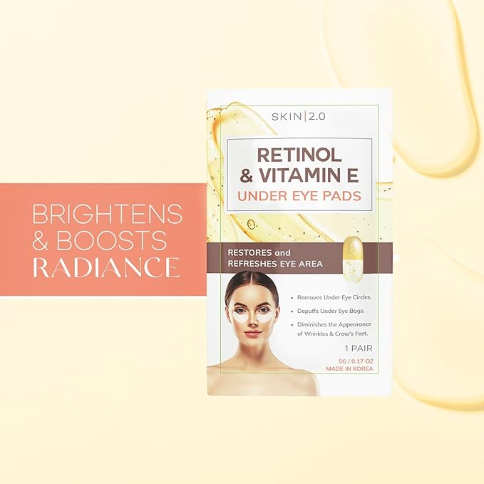 Retinol and vitamin e under