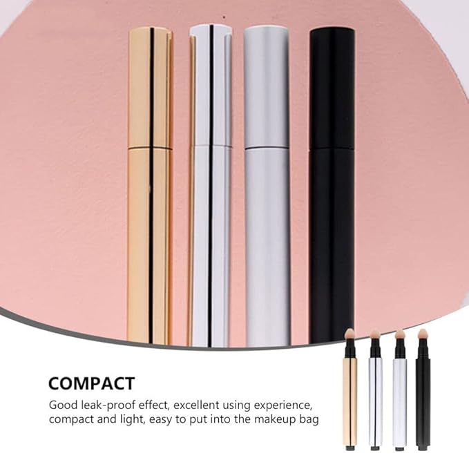 Beaupretty 4Pcs Empty DIY Cosmetics Tube Empty BB 3ml