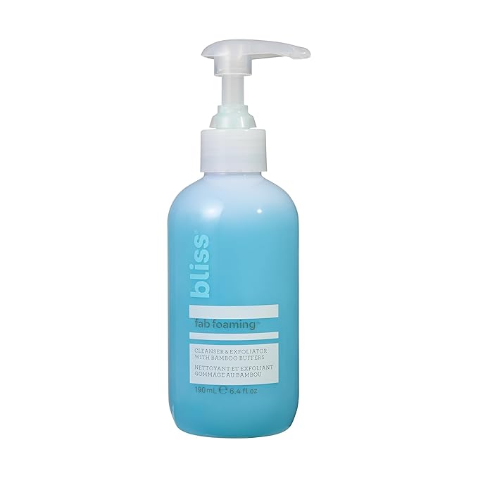 Bliss Fab Foaming 2-In-1 Cleanser and Exfoliator Foaming