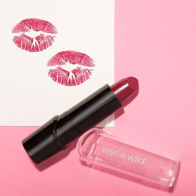 wet n wild Silk Finish Lipstick, Hydrating Rich Lipstick,