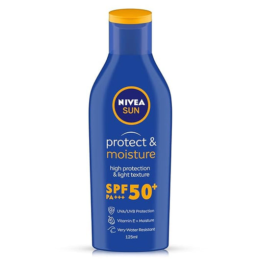 Nivea Moisturising Sun Lotion SPF-50, 125ml