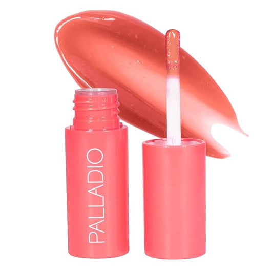 Palladio Jelly Tint, Liquid Stain for Cheeks & Lips,