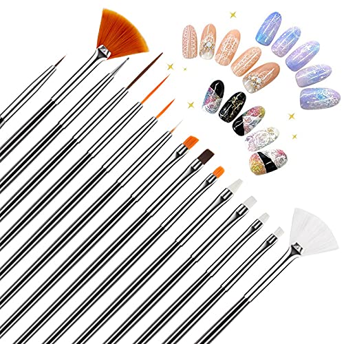 Artdone Nail Art Brushes set,Nail