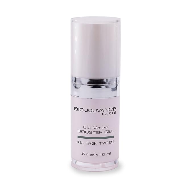 Bio Matrix Booster Gel 0.5oz / 15ml - Alternative to Fillers | Reduce Wrinkle | Anti-Aging | Diminish Puffiness and Dark Circles | Daily Facial Skin Care Treatment Regimen | Made in France