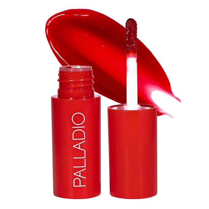 Palladio Jelly Tint, Liquid Stain for Cheeks & Lips,