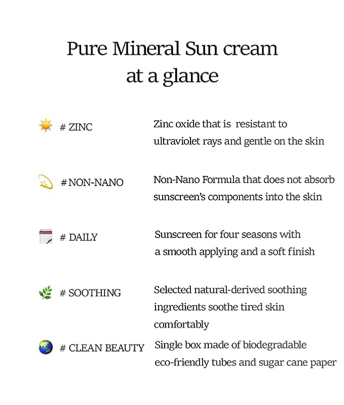 ASIS-TOBE Pure Mineral Suncream 2.03 floz / 50ml