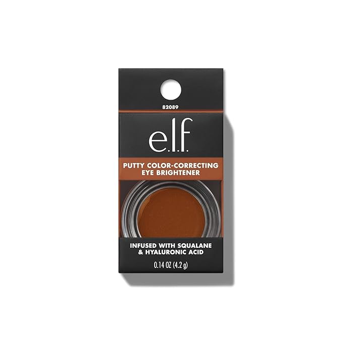 e.l.f. Putty Color-Correcting Eye Brightener, Under-eye Brightener & Cruelty-Free, Deep/Rich