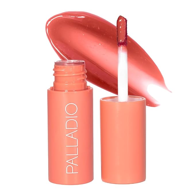 Palladio Jelly Tint, Liquid Stain for Cheeks & Lips,