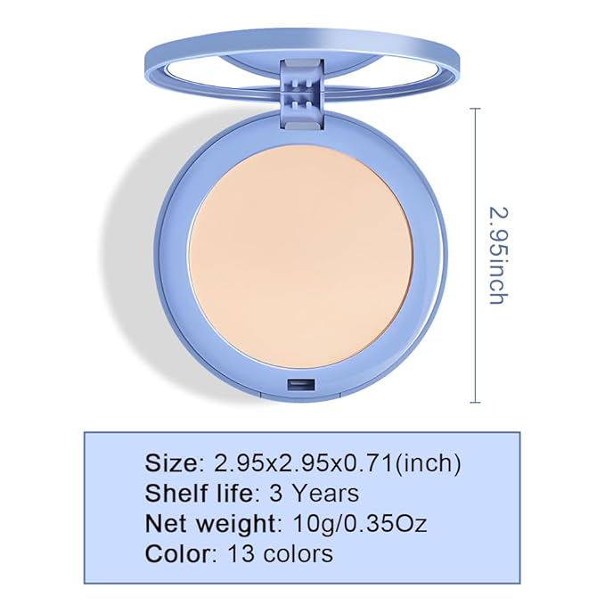 Oil Control Matte Perfection Face Pressed Powder, Matte Porcelain, 1) 0.35Oz