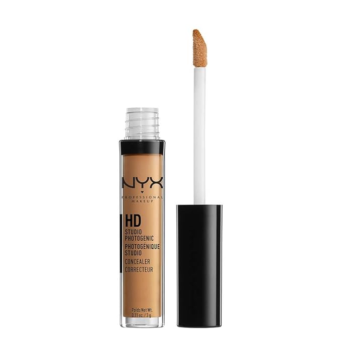 NYX PROFESSIONAL MAKEUP HD Studio Photogenic Concealer Wand, Deep Golden