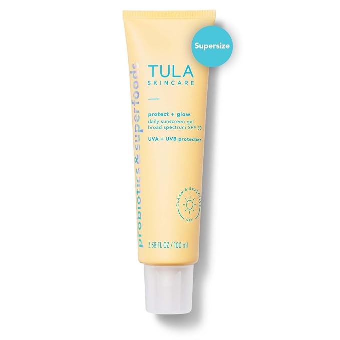 TULA Skin Care Protect + Glow Daily Sunscreen Glow